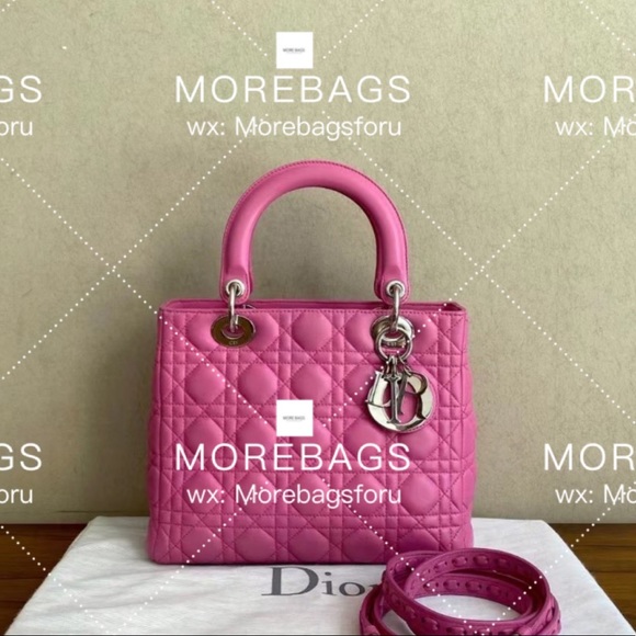 Lady Dior, hot pink, limited edition - Picture 1 of 5